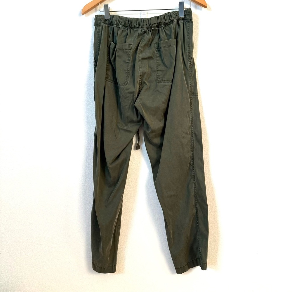 Lou & Grey Cosmic Drawstring Joggers Olive Army Green S - Picture 4 of 14